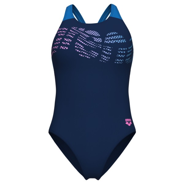 Arena - Women's Flowing Swimsuit V Back - Badeanzug Gr 34 blau von Arena