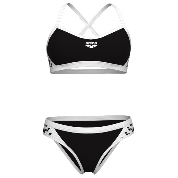 Arena - Women's Icons Bikini Cross Back Solid - Bikini Gr 34 schwarz von Arena