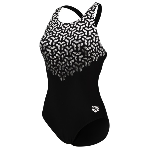 Arena - Women's Kikko V Swimsuit V Back Graphic - Badeanzug Gr 34;36;38;40 bunt;schwarz von Arena