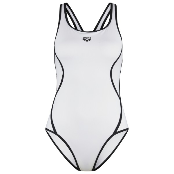 Arena - Women's Pro File Swimsuit V Back - Badeanzug Gr 34;36;38;40;42;44;46 blau;schwarz;weiß von Arena