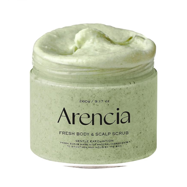 Arencia - Fresh Cloud Body Scrub - 260g - Geranium & Primrose von Arencia