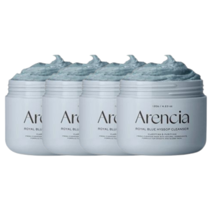 Arencia - Fresh Royal Blue Rice Mochi Cleanser - 120g (4ea) Set von Arencia