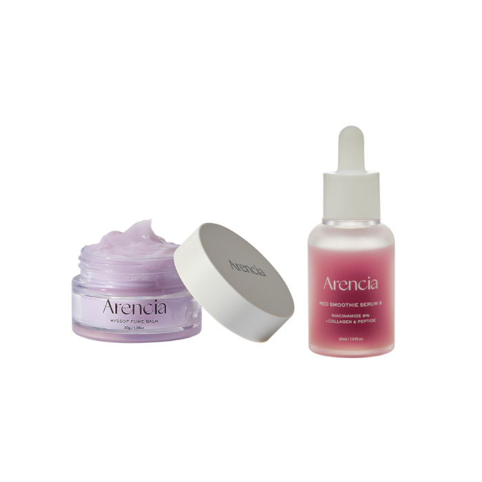 Arencia - Hyssop Fume Balm - 30g & Fresh Red Smoothie Serum 8 - 30ml Set Arencia - Hyssop Fume Balm - 30g & Fresh Red Smoothie Serum 8 - 30ml Set von Arencia