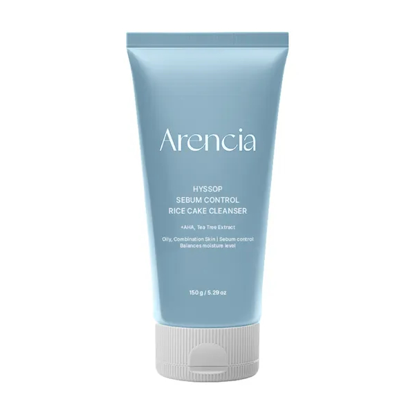 Arencia - Hyssop Sebum Control Rice Cake Cleanser - 150g von Arencia