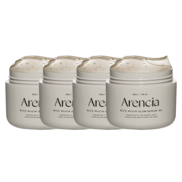 Arencia - Rice Mucin Glow Serum 30 - 50g (4ea) Set von Arencia