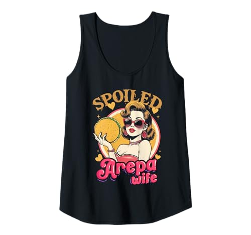 Damen Arepa Arepas Spoiled Arepa Wife Tank Top Damen Arepa Arepas Spoiled Arepa Wife Tank Top von Arepa Arepas