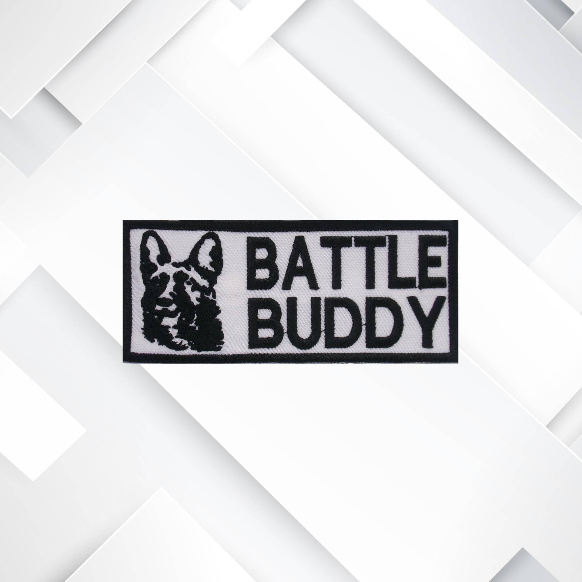Deutsche Schäferhund Buddy Patch - Gesticktes Aufnäher Zum Aufbügeln Für Jacken, Taschen, Westen, Rucksäcke, Geschenke von AresDesignCo