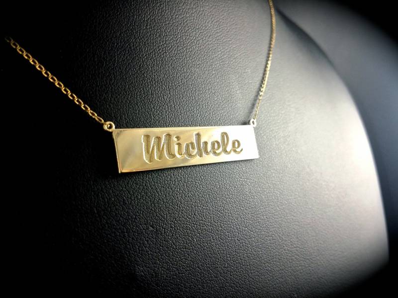 Name Bar, Individuelle Namenskette von ArevGold