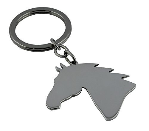 Arfasatti Pferd Schlüsselanhänger in Reinem Sterling Silber 925 Glänzend Made in Italien von Arfasatti