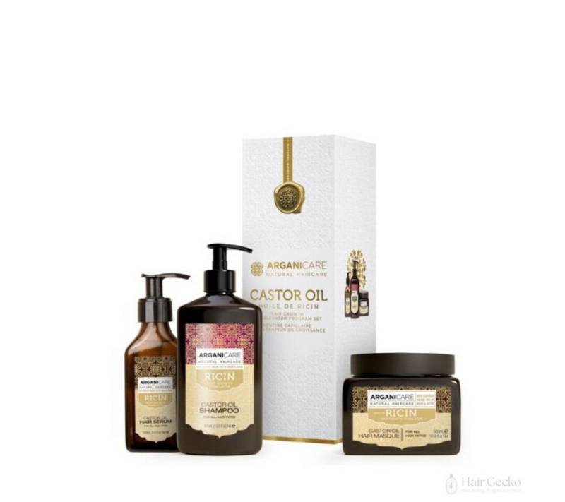 Arganicare Haarpflege-Set Arganicare Castor Oil Trio von Arganicare