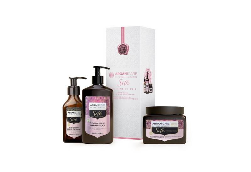 Arganicare Haarpflege-Set Arganicare Silk Trio von Arganicare