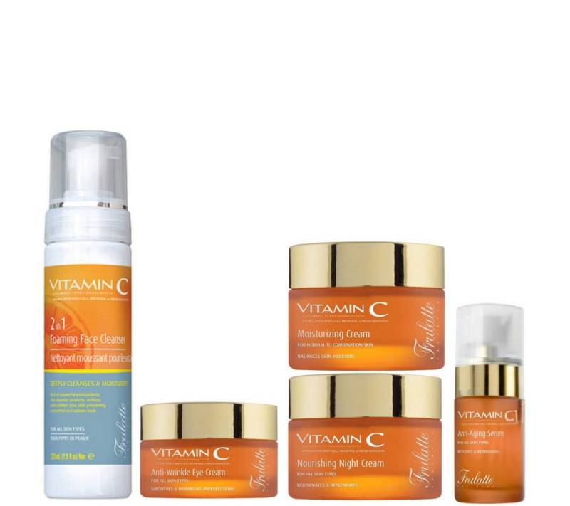 Arganicare Hautpflege-Set Vitamin C Routine, 5-tlg. von Arganicare