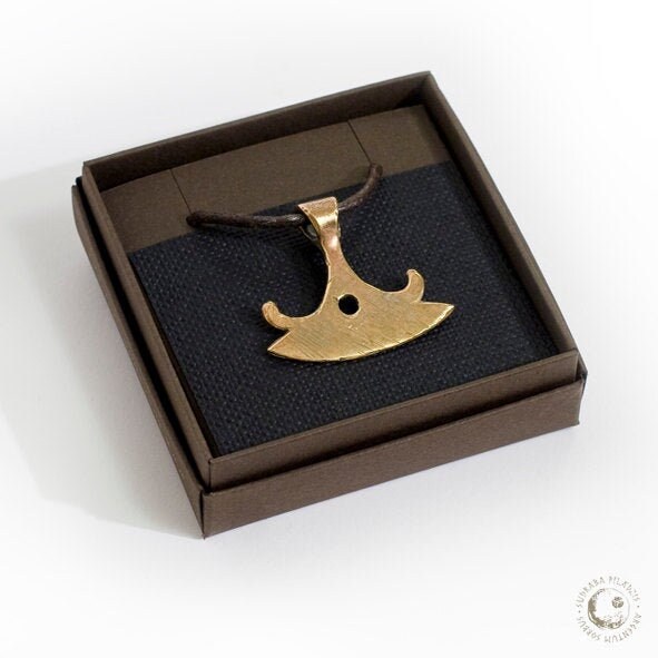 Axt Bronze Anhänger von ArgentumSorbus