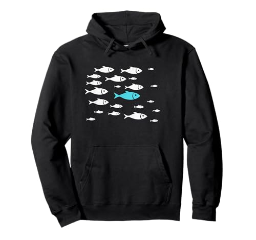 Fish Swim with the Current in the Sea T-Shirts für Damen und Herren Pullover Hoodie von Argument and Opposition Without Understanding Tees