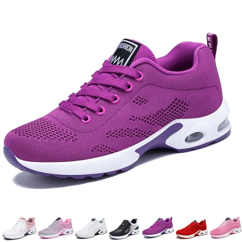 Argumub Orthoshoes Cloudwalk Pro Orthoback Schuhe Orthopädische Schuhe Damen Sneaker Ergonomic Pain Relief Shoe (814-purple, Erwachsene, Damen, 44, Numerisch, EU Schuhgrößensystem, M) von Argumub