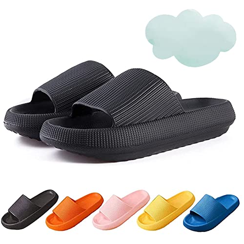 Argumub Orthoslipper Original, Cloud Sliders, Orthoslipper-Das Original Für Maximalen Komfort Unisex (Schwarz, Erwachsene, Damen, 38, Numerisch (von/bis), EU Schuhgrößensystem, 39, M) von Argumub