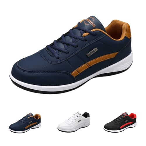 Argumub Orthox Ergonomische Schmerzlindernde Komfortschuhe, Orthopädische Schuhe für Herren, Outdoor Turnschuhe Wanderschuhe (Blau, Erwachsene, 44, Numerisch, EU Schuhgrößensystem, M) von Argumub