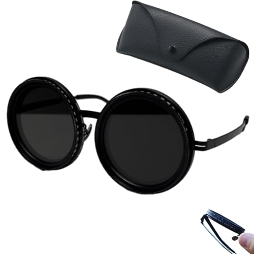 Argumub Wizy Sunglasses, Sonnenbrille Mit Einstellbarer Tönung 400-V-Linse Mit 1-9-Gang-Steuerung Integrierter Nd-Filter Polarisierte (A-10) von Argumub