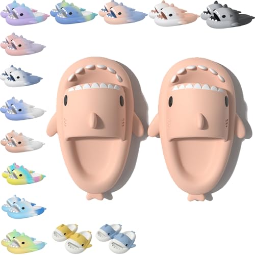 Sharklas Originales Kids, Cloud Shark Slides, Hai-Sandalen, offene Zehenpantoffeln, lässige Jungen- und Mädchen-Strandschuhe (U1, Grundschulkind, 30, Numerisch (von/bis), EU Schuhgrößensystem, 31, M) von Argumub