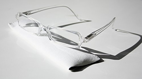 Argus Lesebrille Damen und Herren unauffällig wasserhell (+ 3,0 dpt.) von Argus