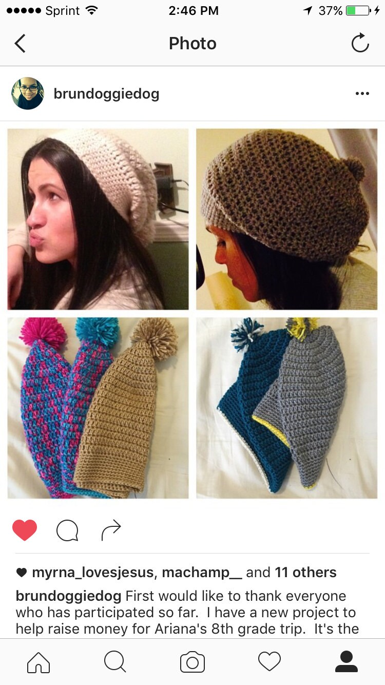 Slouchy Beanie Slouchy Beanie von AriBellasBC