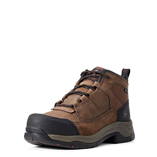 ARIAT Mens Telluride Arbeit H20 Ct Stiefel Braun Footwear UK Size - UK 10.5 von ARIAT