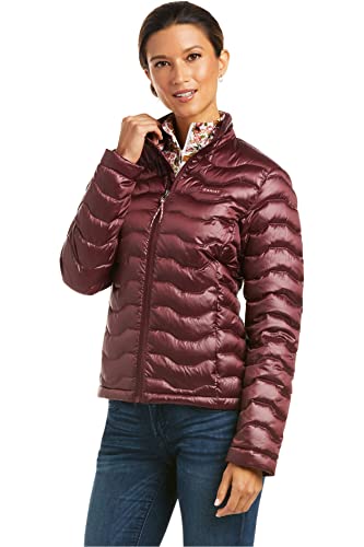 Ariat 2021 Damen Daunenjacke Ideal 3.0 10035516 - Windsor Wine Womens Size - M von Ariat