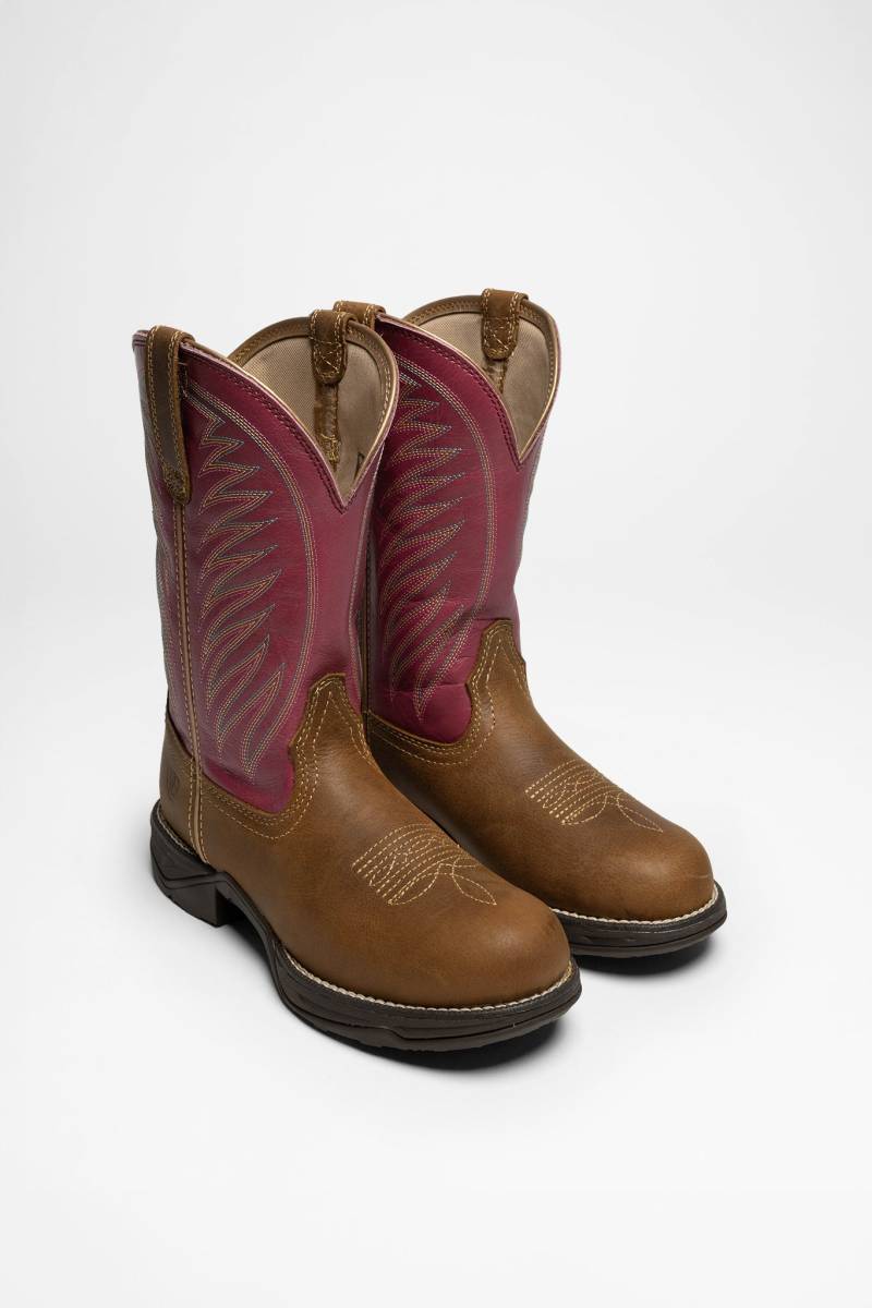 Ariat ANTHEM ROUND TOE II Damen Braun Rosa von Ariat