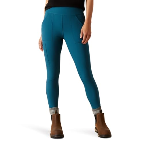 Ariat Damen Rebar Durastretch Utility-Leggings Reithose, Legion Blue, X-Large von Ariat