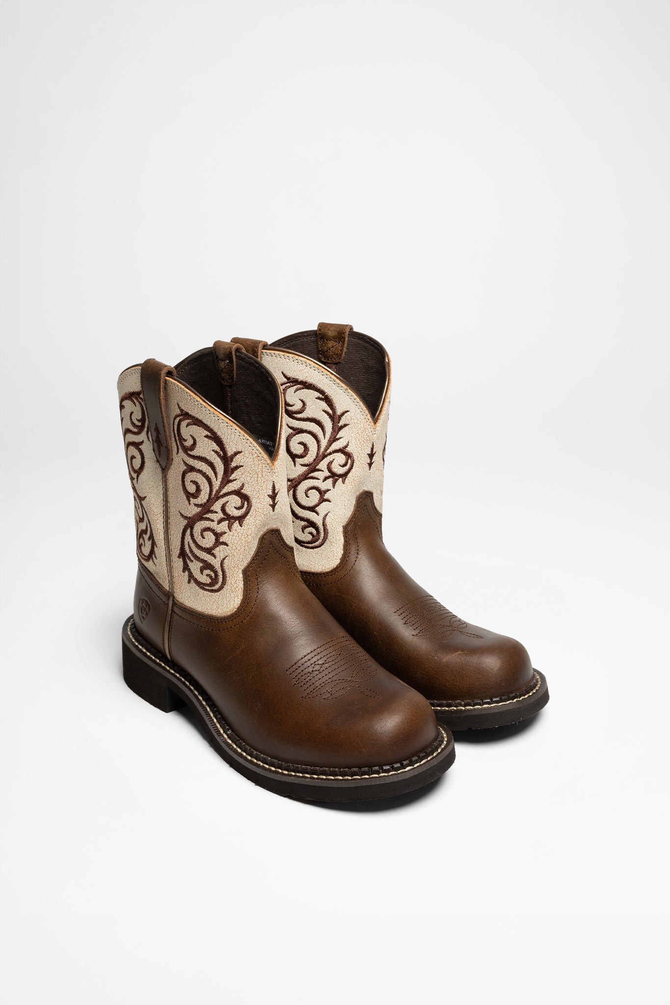 Ariat FATBABY HERITAGE LILAH Damen Braun Weiß von Ariat