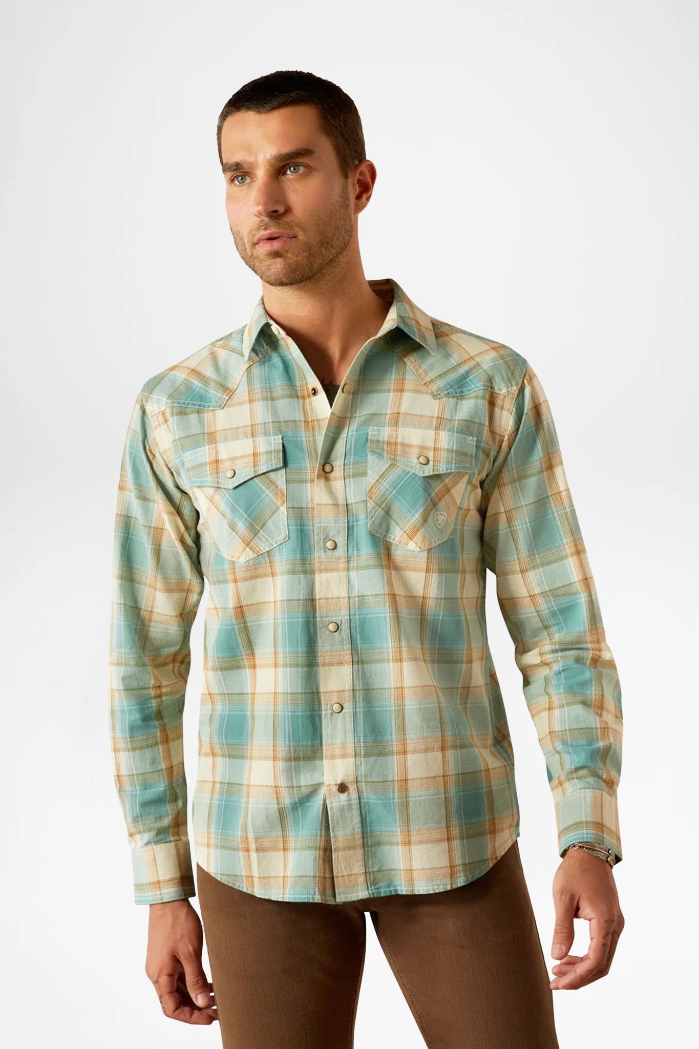 Ariat HARDIN RETRO Herren Türkis von Ariat