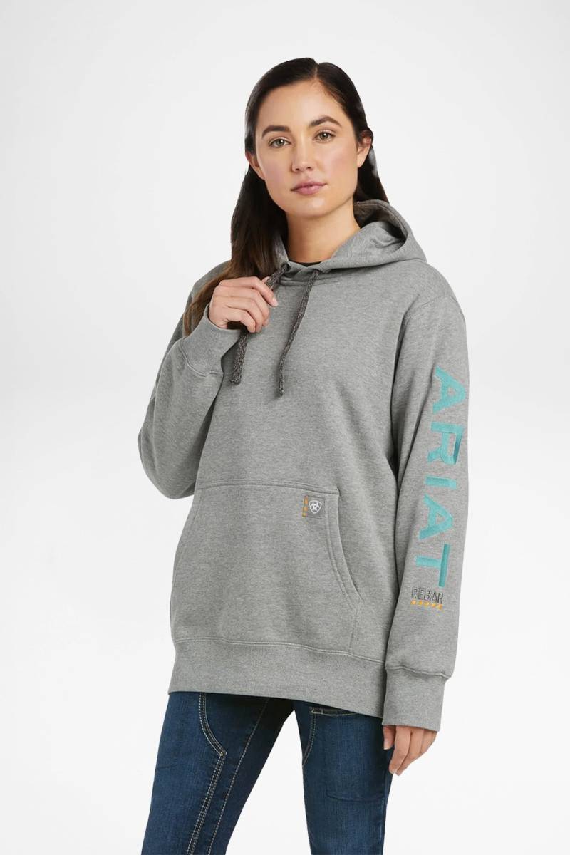 Ariat REBAR GRAPHIC Damen Grau von Ariat