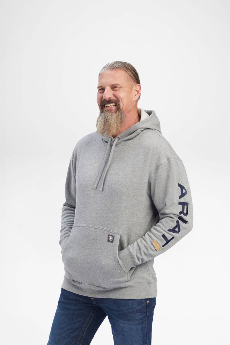 Ariat REBAR GRAPHIC Herren Grau von Ariat