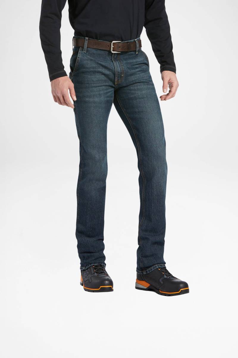 Ariat REBAR M7 SLIM DURASTRETCH WORKHORSE Herren Blau von Ariat