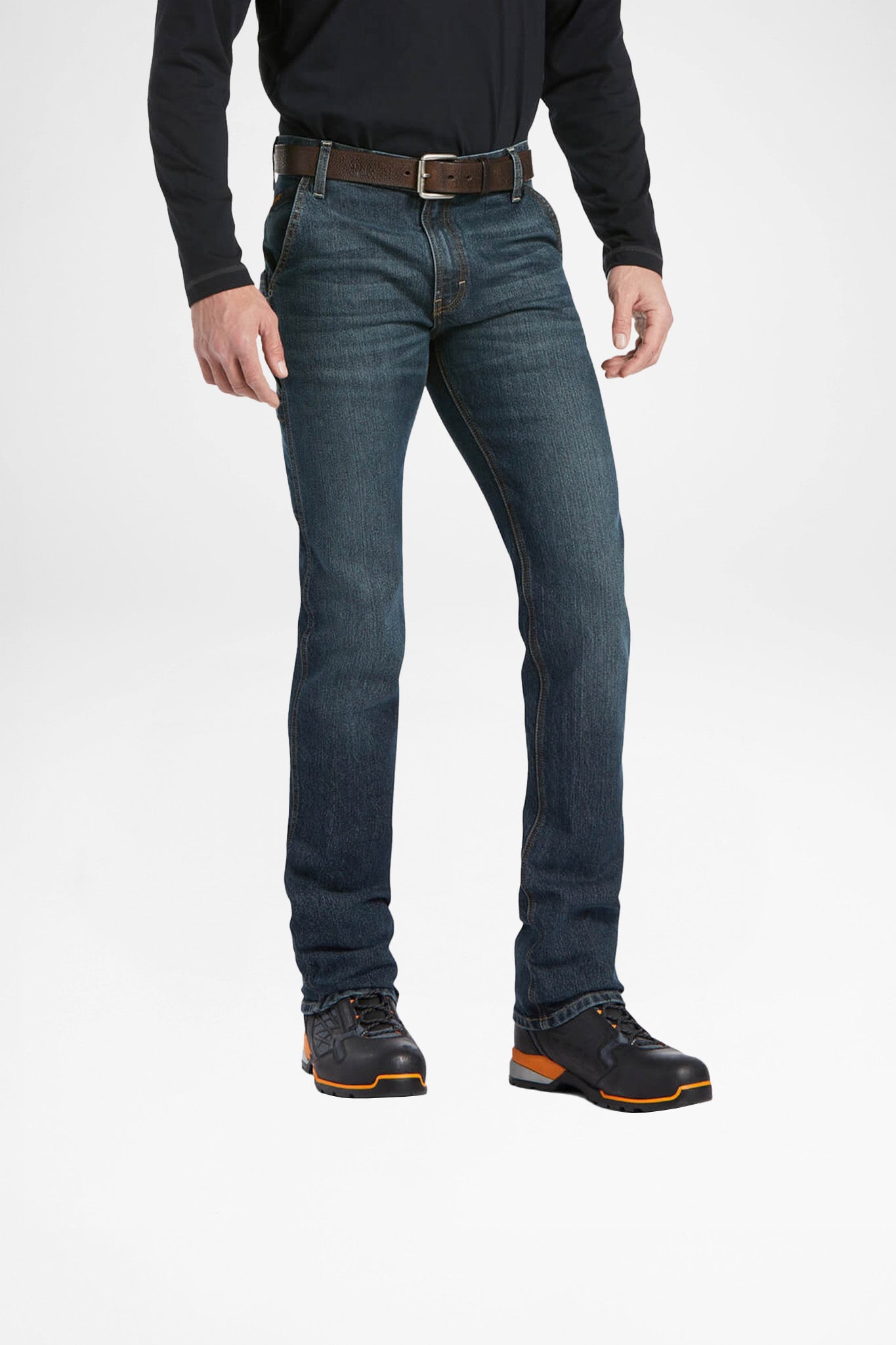 Ariat REBAR M7 SLIM DURASTRETCH WORKHORSE Herren Blau von Ariat