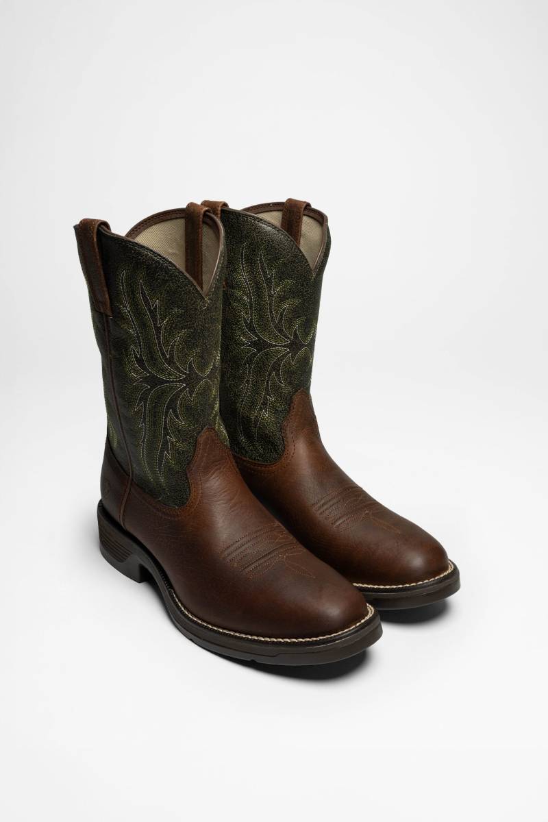 Ariat RIDGEBACK ROUND TOE Herren Braun Grün von Ariat