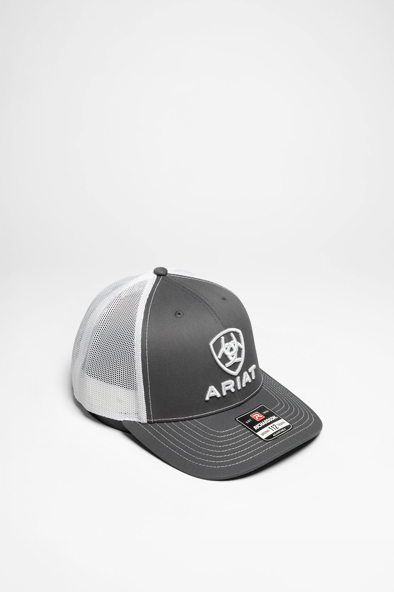 Ariat SHIELD LOGO TRUCKER CAP Unisex Grau von Ariat