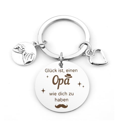 Aridantrp Vatertagsgeschenk für Opa Geschenk Vatertag für Opa Zum Geburtstag Geschenke für Väter Schlüsselanhänger Geschenk für Den Bester Opa Kleine Geschenke Zum Vatertag von Aridantrp