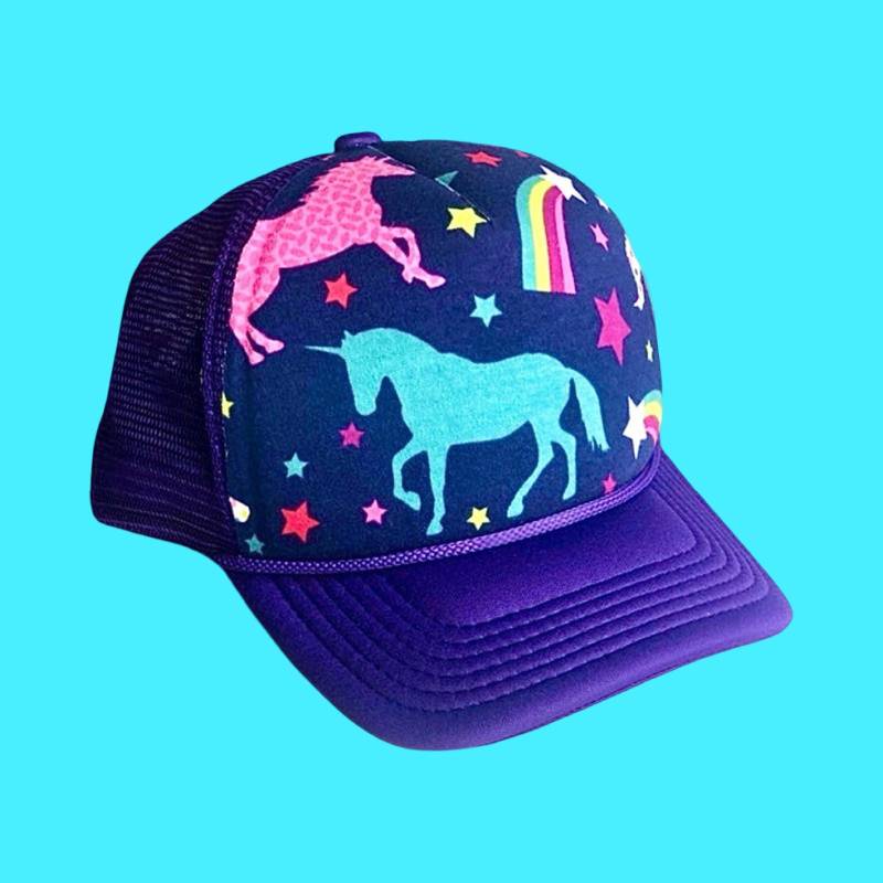 Einhorn Trucker Cap Kindermode Auf Bestellung von ArieBdesigns