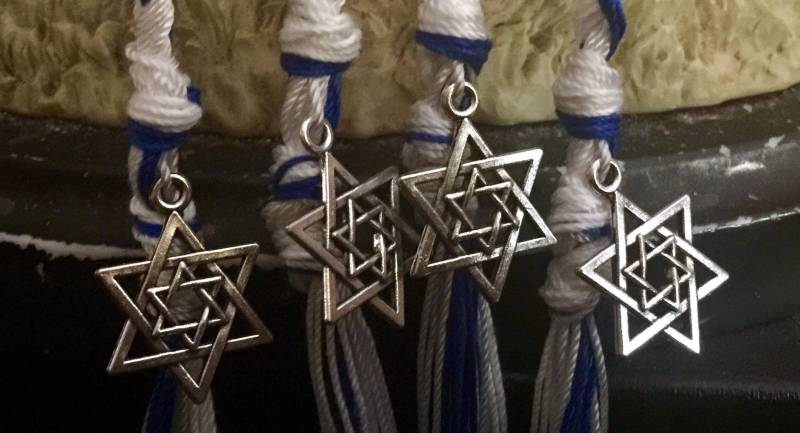 Davidstern Zitzits von AriellaHannah