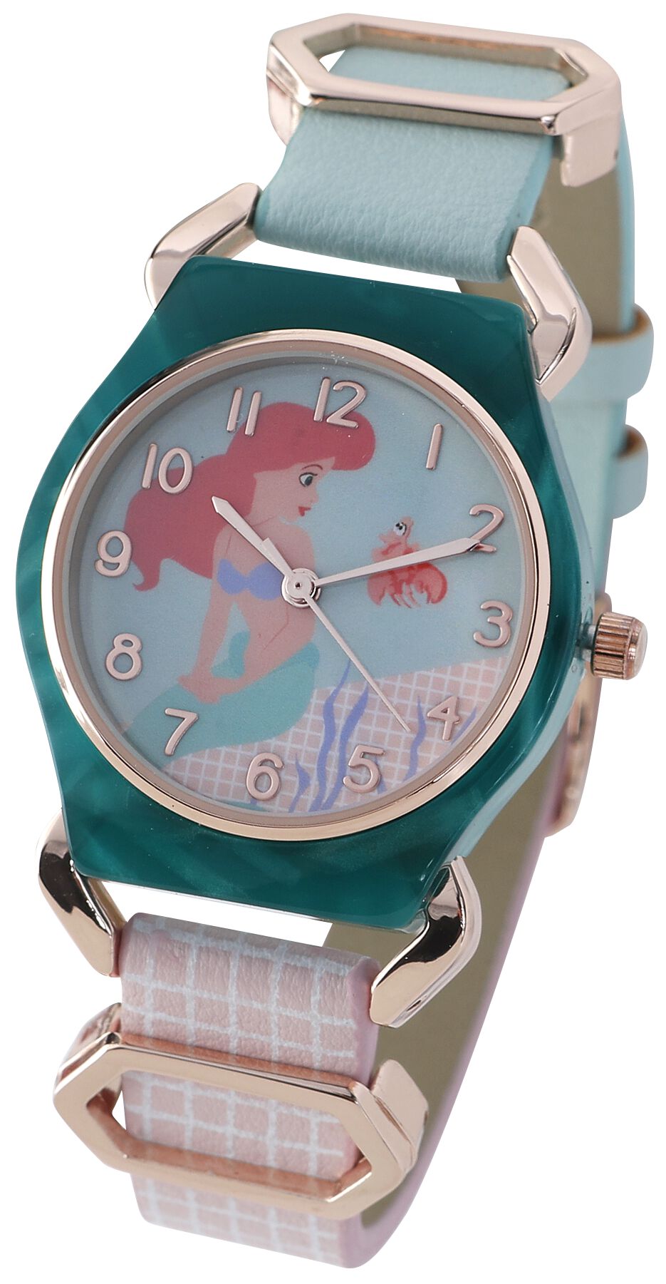 Arielle, die Meerjungfrau - Disney Armbanduhren - Arielle und Fabius - multicolor  - Lizenzierter Fanartikel von Arielle, die Meerjungfrau
