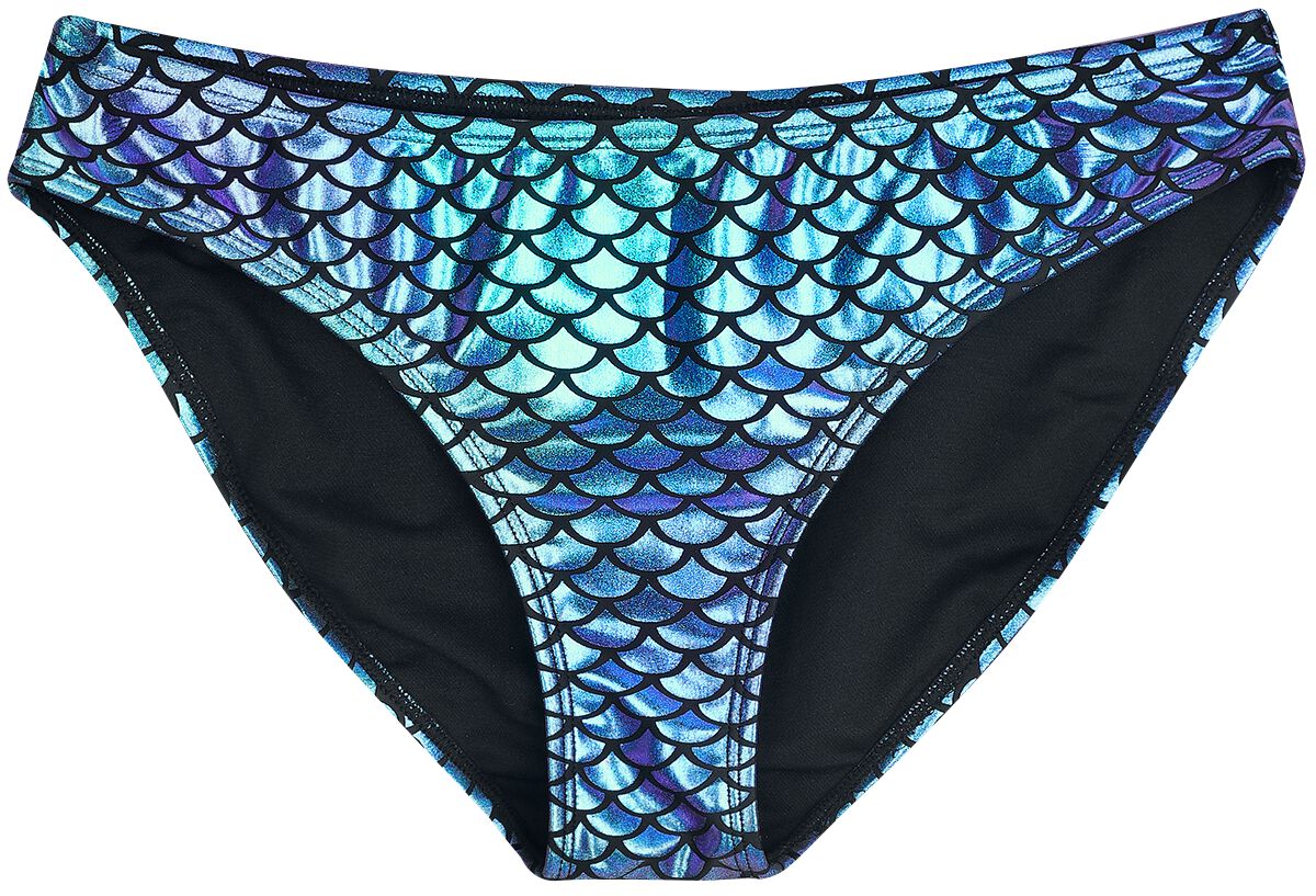 Arielle, die Meerjungfrau - Disney Bikini-Unterteil - Muschel - S bis 3XL - für Damen - Größe 3XL - lila/blau  - EMP exklusives Merchandise! von Arielle, die Meerjungfrau