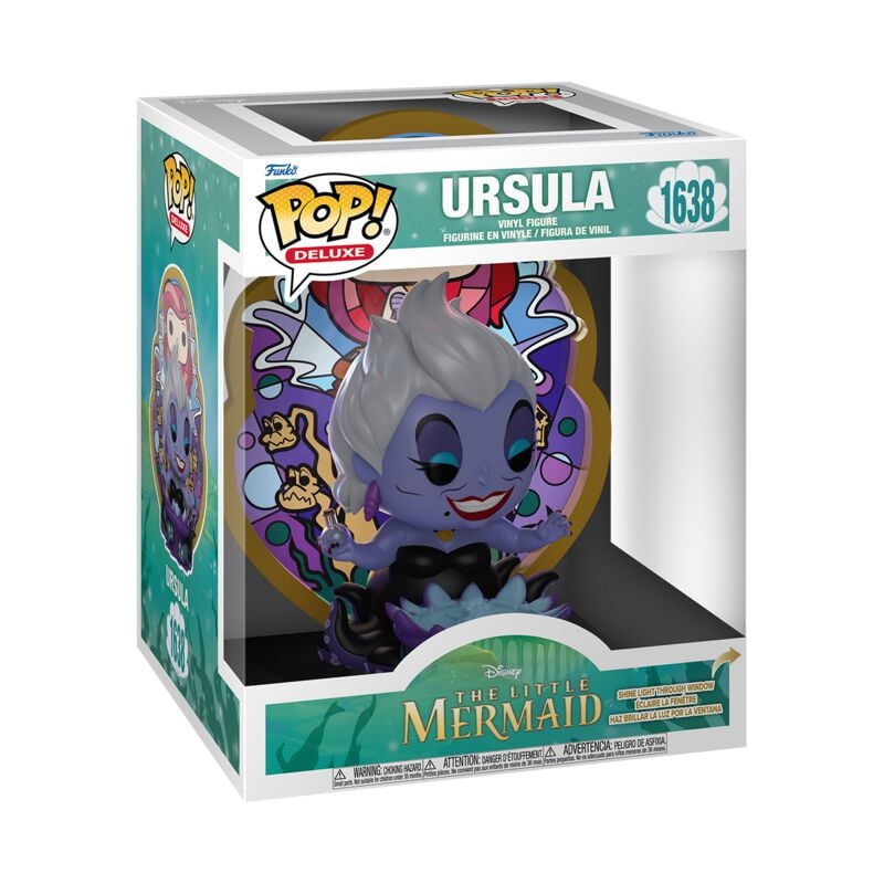 Arielle, die Meerjungfrau - Ursula (Stained Glass) (POP! Deluxe) Vinyl Figur 1638 - Funko Pop! Figur - Funko Shop Deutschland - Lizenzierter von Arielle, die Meerjungfrau