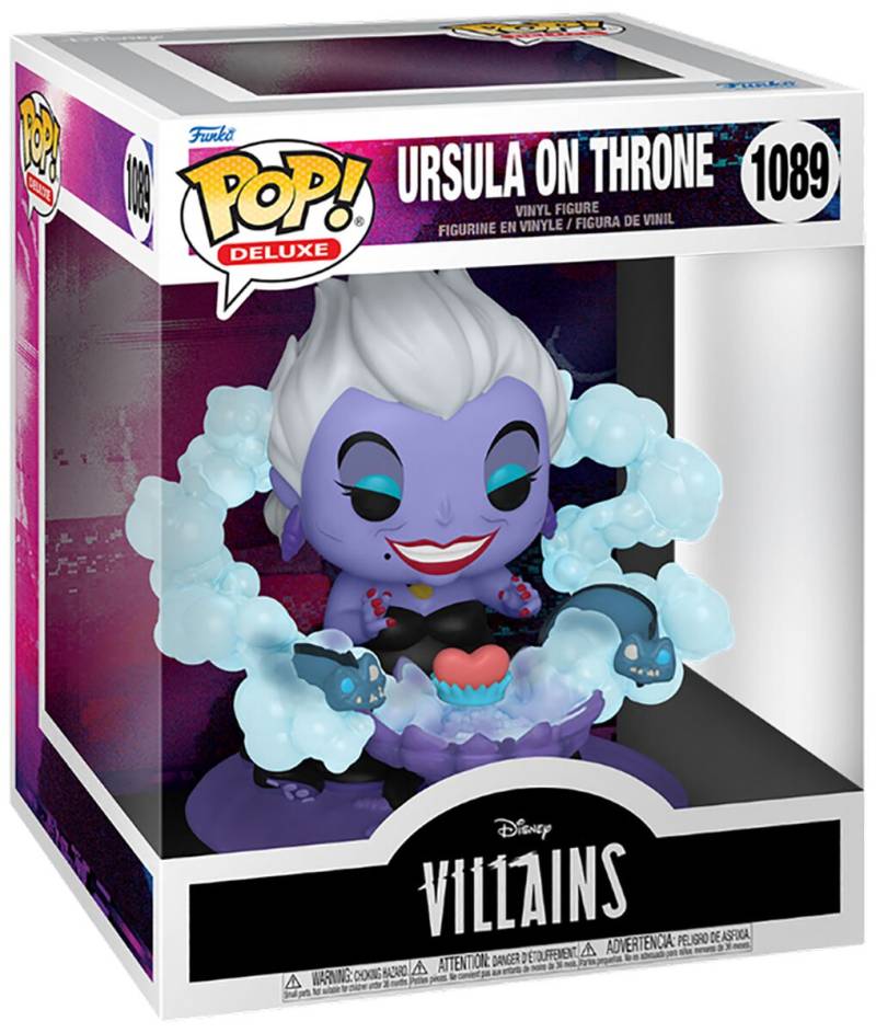 Arielle, die Meerjungfrau - Ursula on Throne (Pop! Deluxe) Vinyl Figur 1089 - Funko Pop! Figur - Funko Shop Deutschland - Lizenzierter Fanartikel von Arielle, die Meerjungfrau