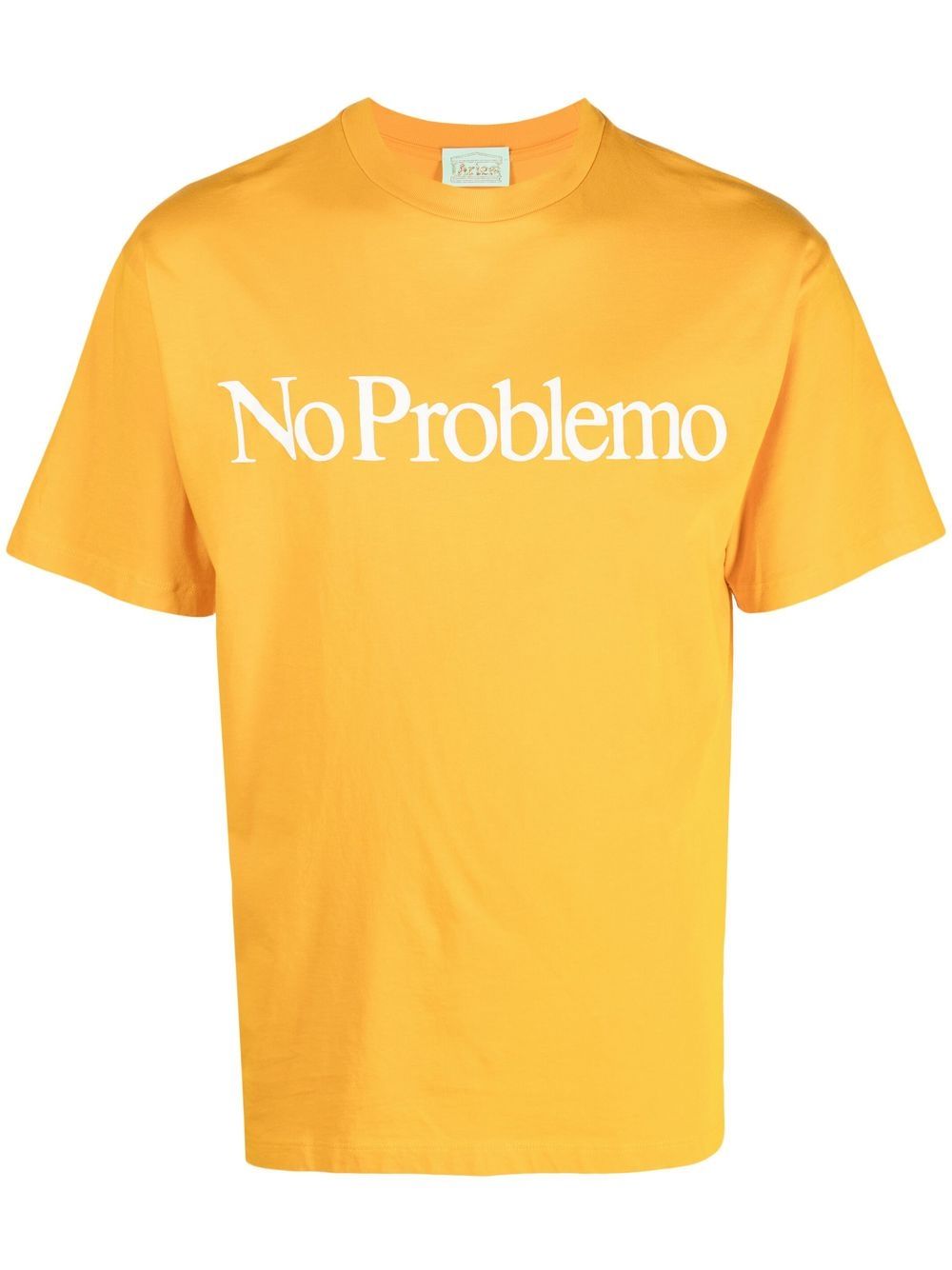 Aries T-Shirt mit "No Problemo"-Print - Orange von Aries