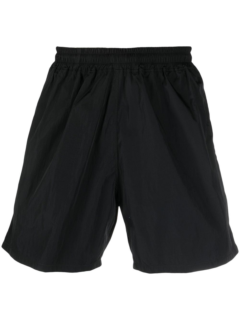 Aries Shorts mit Logo-Print - Schwarz von Aries