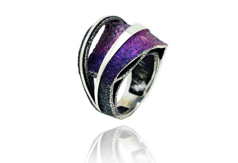 Silberring Sideral von AriorBarcelona