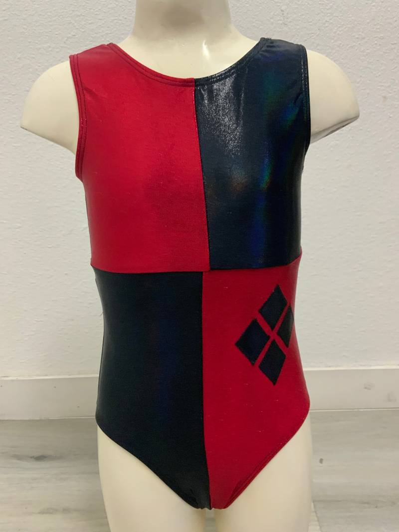Harlekin Gymnastik Trikot von Arisbethleotards
