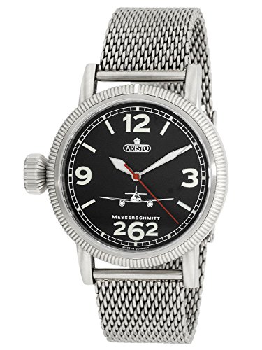 Aristo Automatik Herren-Fliegeruhr 3H262-13Mil von Aristo