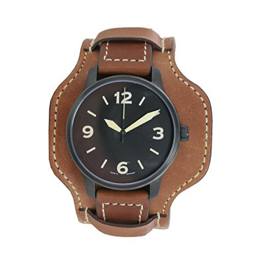 Aristo Herren Uhr Armbanduhr Automatic FT-Black Fliegeruhr 0H09 Leder von Aristo
